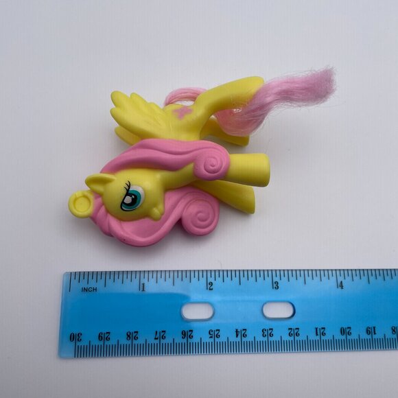 My Little Pony (MLP) 2012 Fluttershy G4 McDonald's Yellow (SKU: 423TO) - Picture 5 of 5
